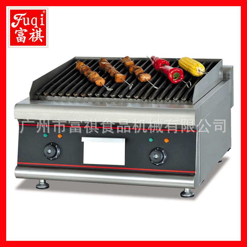 富祺厨房电热烧烤炉EB-689火山石环保电加热节能多功能智能