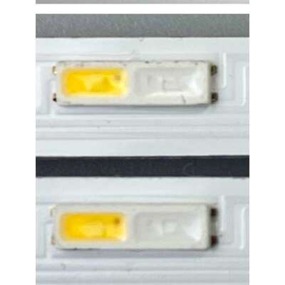 2条*55寸侧入式灯条 QE55Q74AAT 55Q60A 66灯 602mm 双色灯珠