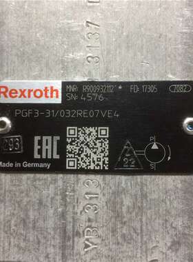 力士乐液压齿轮泵R900932112  PGF3-31/032RE07VE4 力士乐 齿轮泵