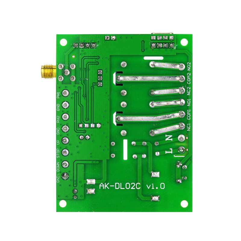 新款12V24V 36V直流电源控制器/正反转遥控开关/上下停带限位开关