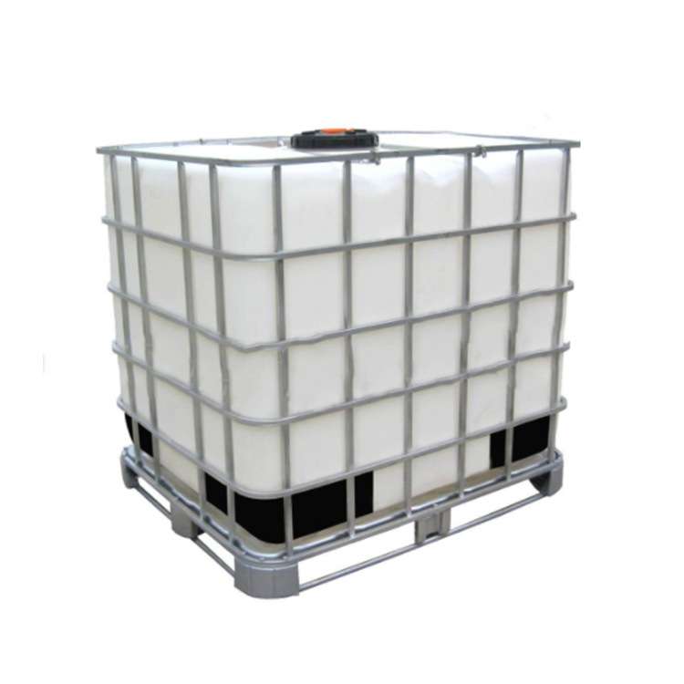 加厚IBC吨桶集装桶方型带铁架塑料吨桶1000L化工叉车桶1吨酵素桶