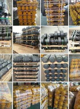 挖掘机底盘四轮一带小松PC85-8R支重轮209-30-00192引导轮驱动齿