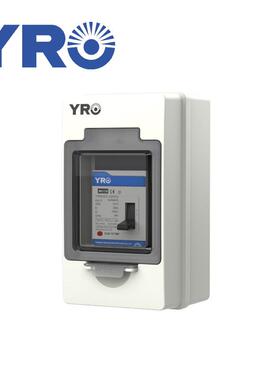 光伏电池汇流箱2P 125-320A 1000Vdc塑壳直流断路器开关 防水IP66