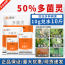 多菌灵植物花卉农用杀菌剂家用月季 黑斑病多肉烟煤黑腐病花药国光