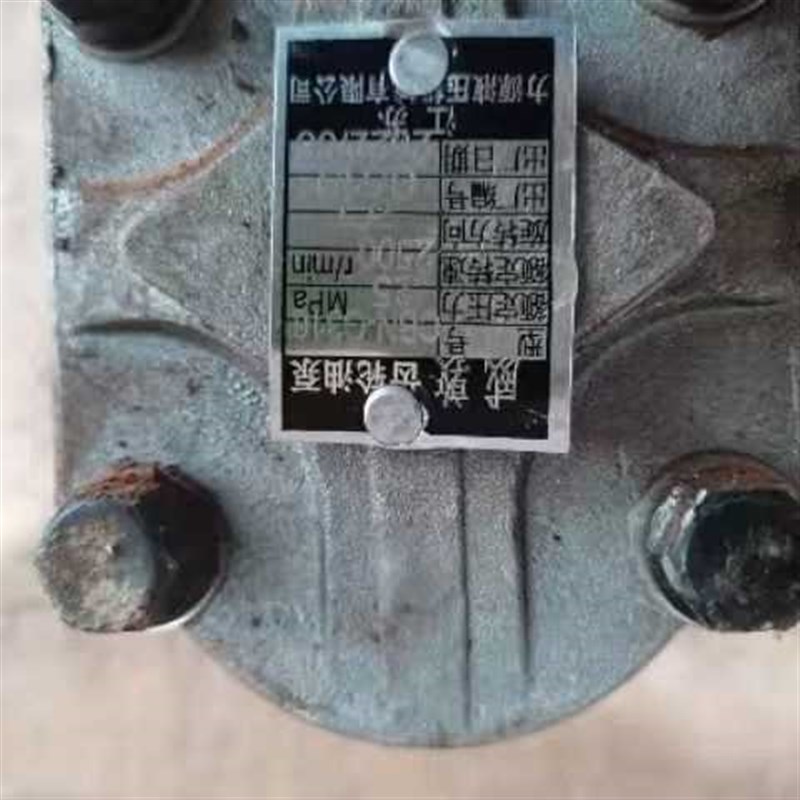 江苏力源液压 CBN-G31S6液压齿轮油泵