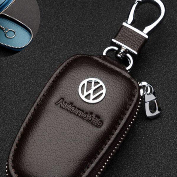 大众适用途捷达途观L迈腾汽车帕萨特朗逸速腾钥匙包新套真皮安于