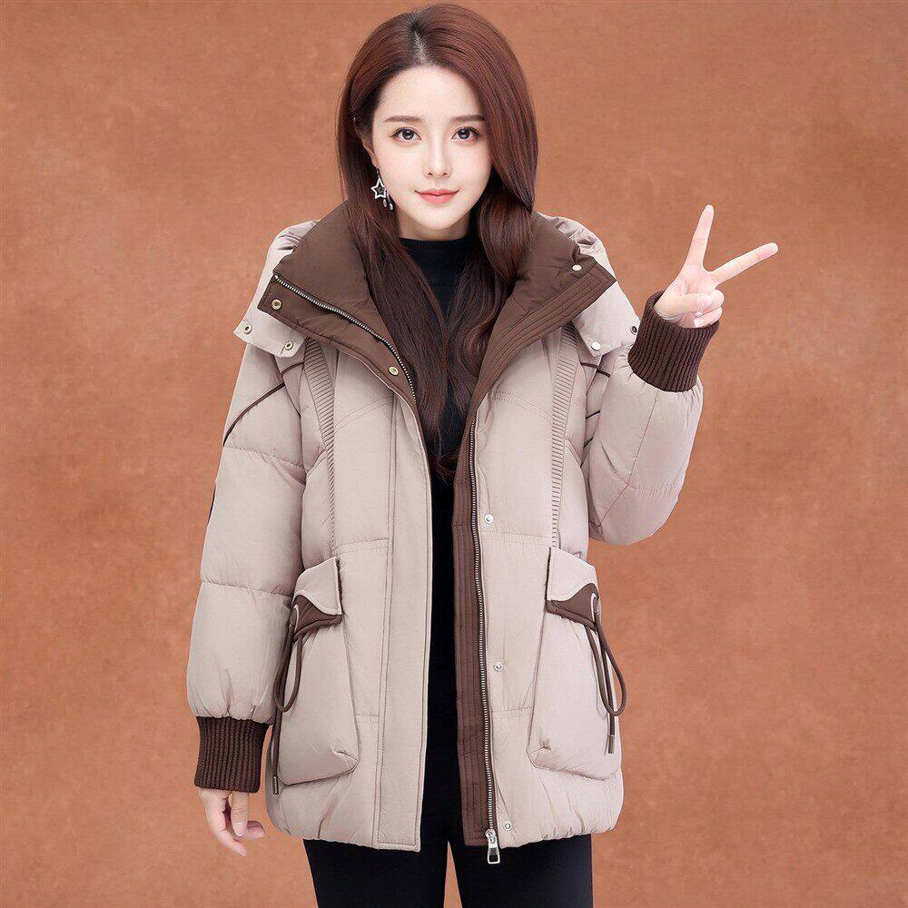 2026秋冬新款气质女士宽松时尚加厚外套羽绒服女