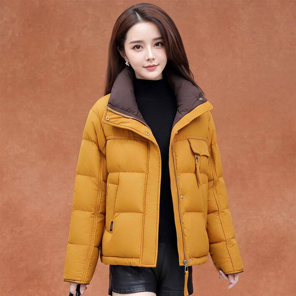 2026秋冬新款气质女士宽松时尚加厚外套羽绒服女