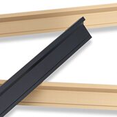 铝合金条典爵阁收口12mm线阳护墙板收边条字木饰面角角阴装 饰条工