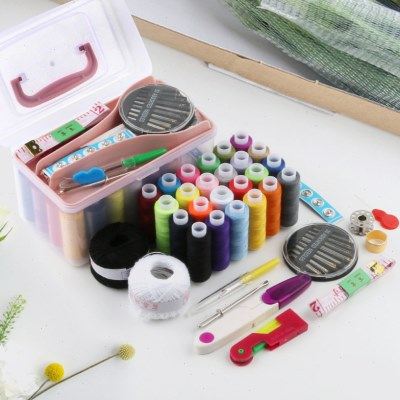 多功能针线盒家用大号便携式多色线缝补针线包工具收纳盒套,居家布艺,线盒,淘宝优惠券,粉丝福利购,淘宝优惠卷