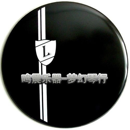 22英寸地鼓鼓皮 大鼓鼓皮u 贝斯鼓鼓皮 黑色大鼓皮 地鼓皮 共鸣面