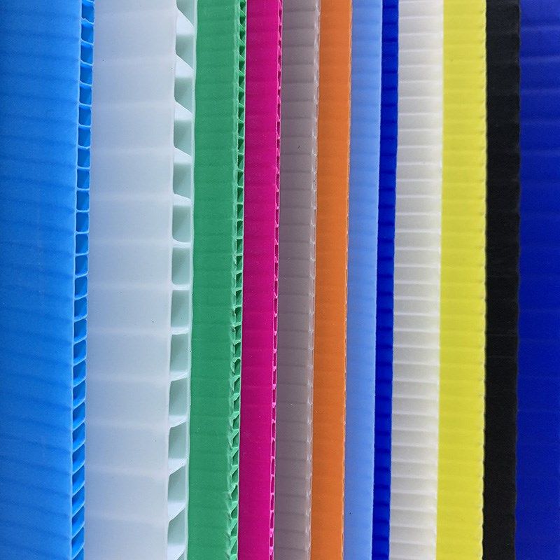 PP中空板塑料防静电隔板万通z板垫板瓦楞板定制保护板代替纸板木