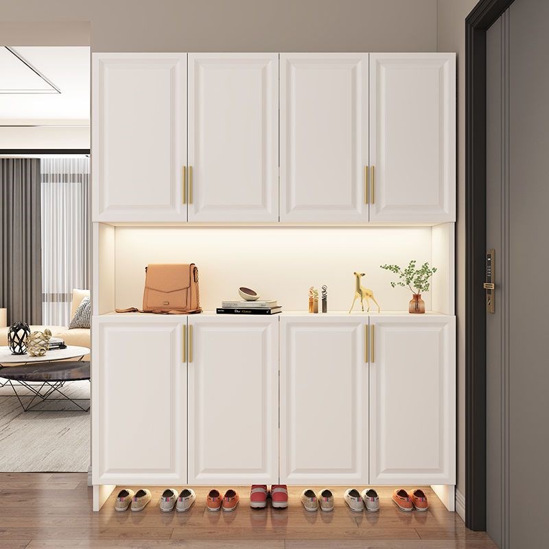 进门鞋柜入户玄关柜家用t客厅门口鞋柜可坐大容量一体靠墙隔断柜