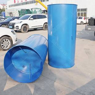 防逆流铁质风筒 铁质通风器直径800mm 隧道用瓦斯铁质防逆流风筒