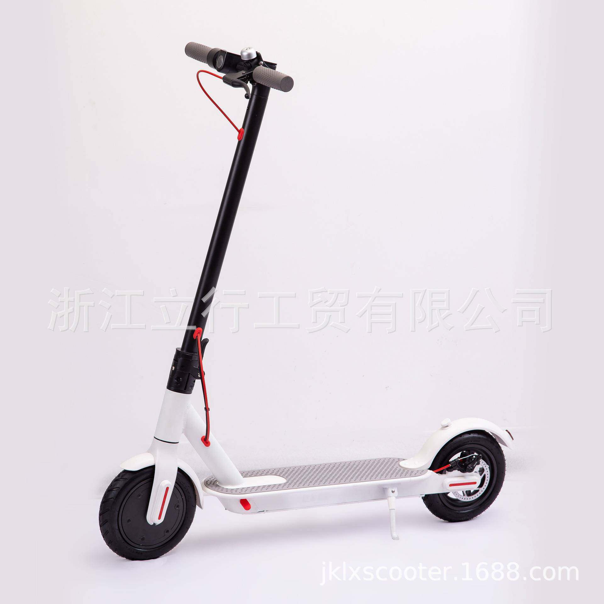 厂家OEM一体成型8寸成人电动滑板车可充电折叠代步车两轮踏板车