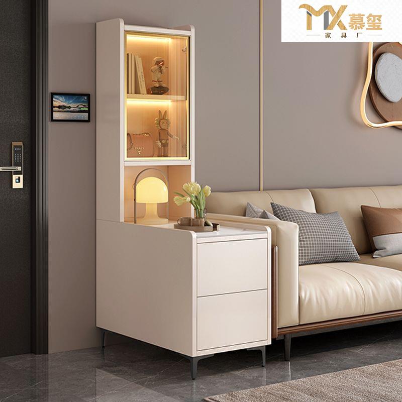 轻奢沙发边几角几客厅简约现代创意新款侧边柜边桌小茶几沙发边柜