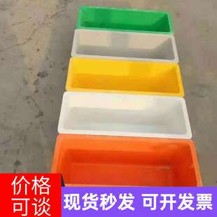 玻璃钢花盆 白色蔬菜阳台园艺种植盆 多种颜色 天桥悬挂式花篮