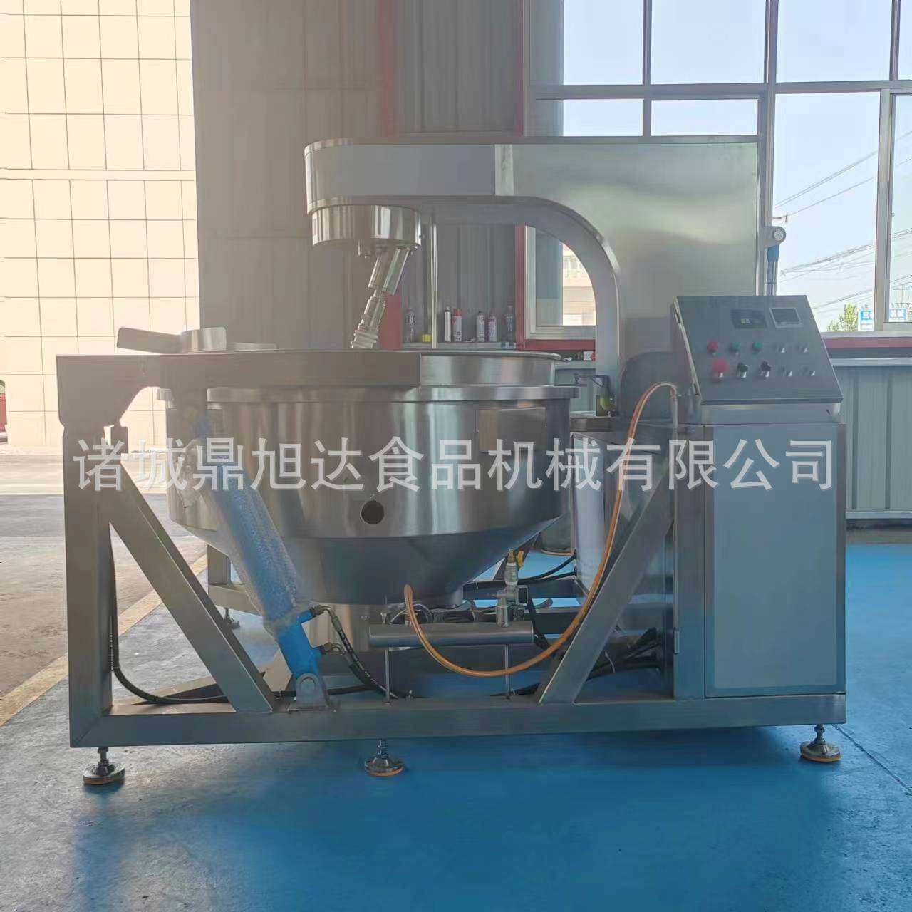现货电磁炒锅 不锈钢糖炒栗子翻炒设备炒茶锅全自动行星搅拌炒锅