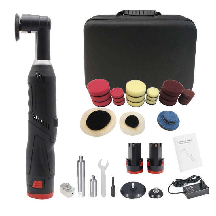 外贸汽车抛光机 Dual Action & Rotary Car Polisher 锂电点抛机