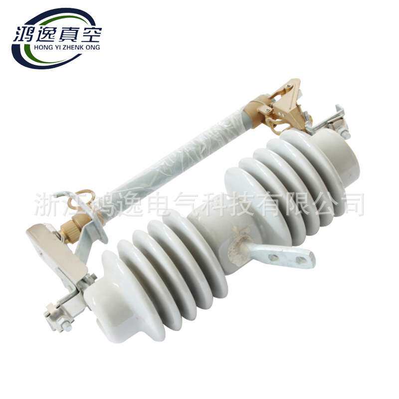 鸿逸高压跌落式熔断器RW12-24/100/200A令克保险管户外熔断器24kv