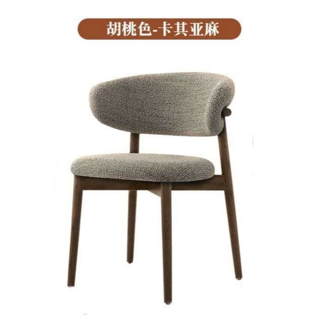 北欧轻奢家用餐椅休闲餐厅洽谈餐桌椅意式网红靠背椅铁艺化妆椅