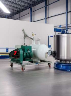 宁波2X双级旋片真空泵2X-15A油封式高真空泵风冷真空泵抽真空设备