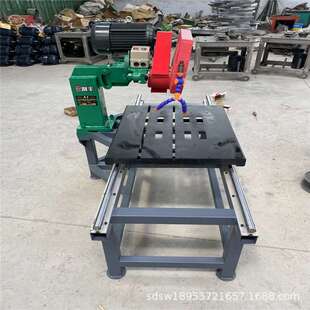 耐火砖切割机 大功率电动链条式石材切割机 混凝土制品切割机厂家