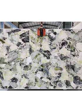 冷翡翠Ice Jade marble大理石大板白色系石材工装家装地砖墙砖
