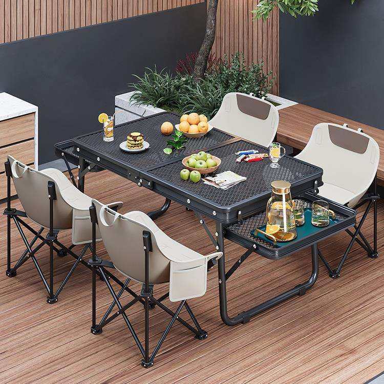 户外桌子网格便携式折叠桌野餐桌椅套装铝合金烧烤桌露营装备新款,鲜花速递/花卉仿真/绿植园艺,割草机/草坪机,淘宝优惠券,粉丝福利购,淘宝优惠卷