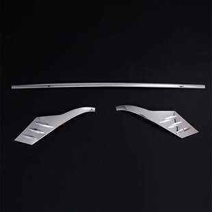 跨境货源 适用21款AQUA MXP后保险杠改装304不锈钢后保险杠饰条