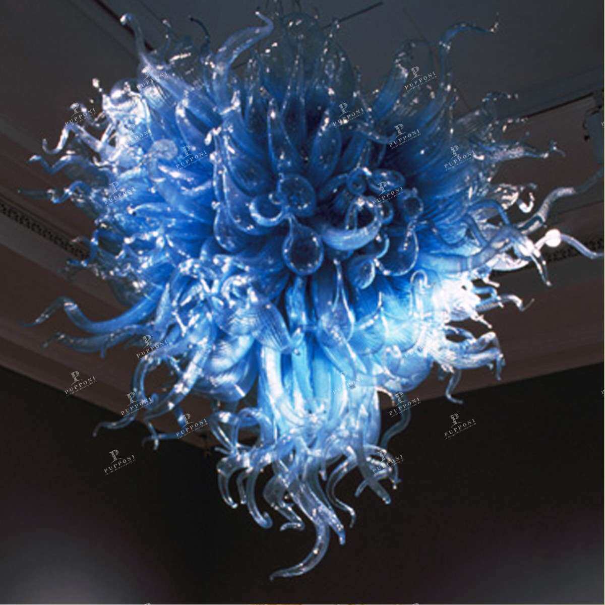 Chihuly风 玻璃装置吊灯商业空间装饰吊灯创意艺术客厅餐厅吊灯