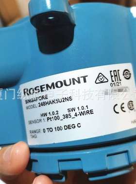 罗斯蒙特温度变送器248HAK5U2NS 248HANAU2NS 带外壳现货