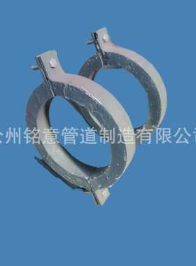 T1双管夹式高温隔热管托 双抱箍隔热支座 蒸汽管道蛭石隔热支托