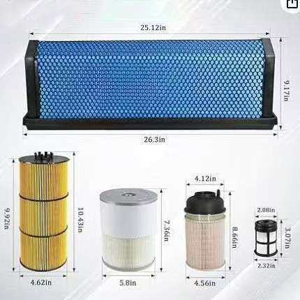 AF27879 P551005 FS19915 PF9908 过滤器套件兼容 Cascadia DD13