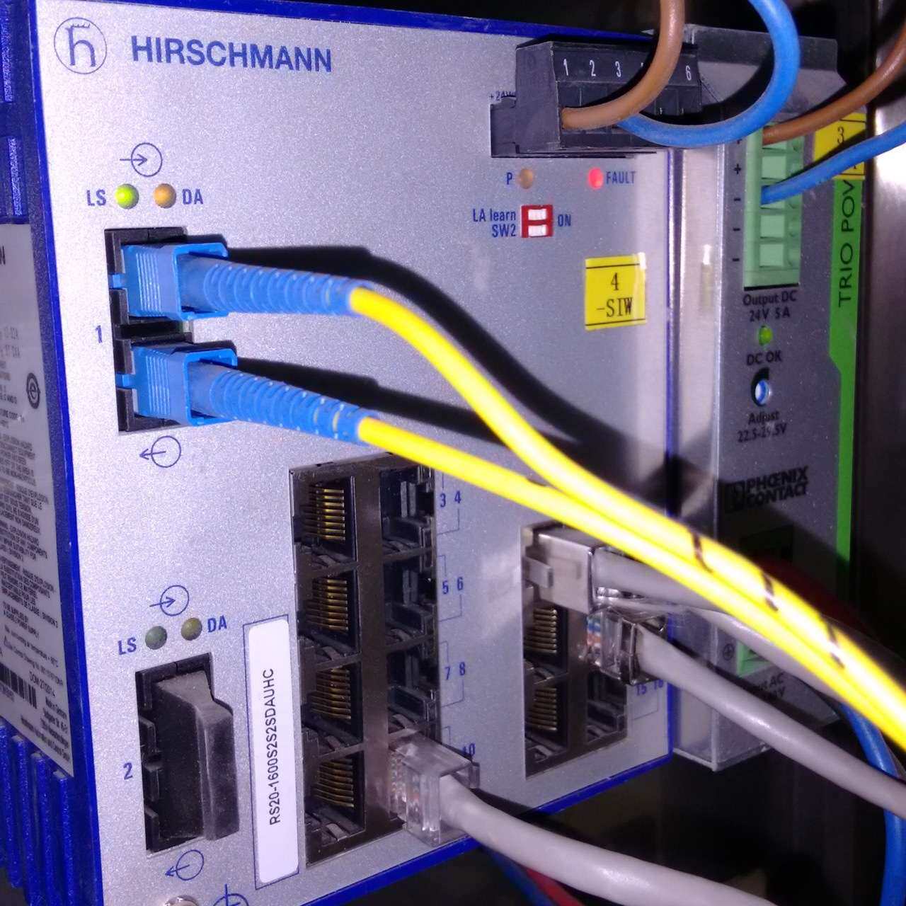 德国赫斯曼RS30Rail Switch 导轨式工业以太网交换机宽压抗干扰稳