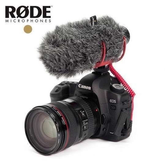 RODE 罗德VIDEOMIC GO单反话筒采访话筒机头麦vlog麦克风单反收音