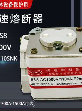 RS8 AC1000V 800A 1000A 1100A 1250A 1400A P2m105NK快速熔断器