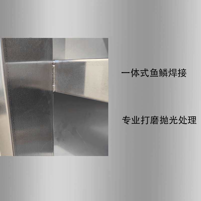 不锈钢四门双门碗柜滑动门餐厅食堂橱柜餐盘柜多层四门商用