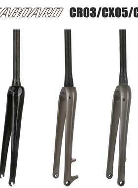 SEABOARO云岸海啸CR03.CX05.CX07碟刹桶轴越野Gravel公路车碳前叉