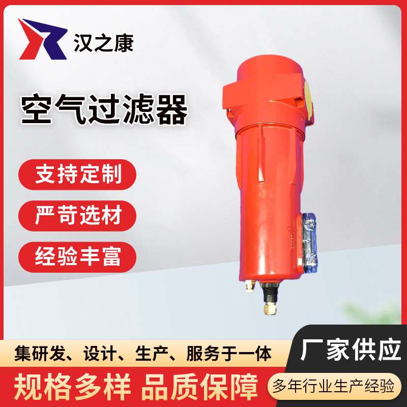 带压力容器气体过滤器 蒸汽气源处理过滤器 净化小型空气过滤器