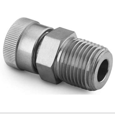 世伟洛克SS-4-UT-1-4不锈钢Ultra-Torr真空接头外螺纹NPT 1/4 in.