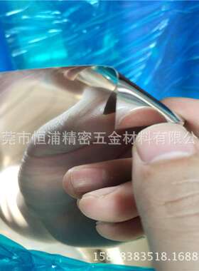 304DF不锈钢卷带 磨砂面不锈钢带料 单面贴膜 整平切割