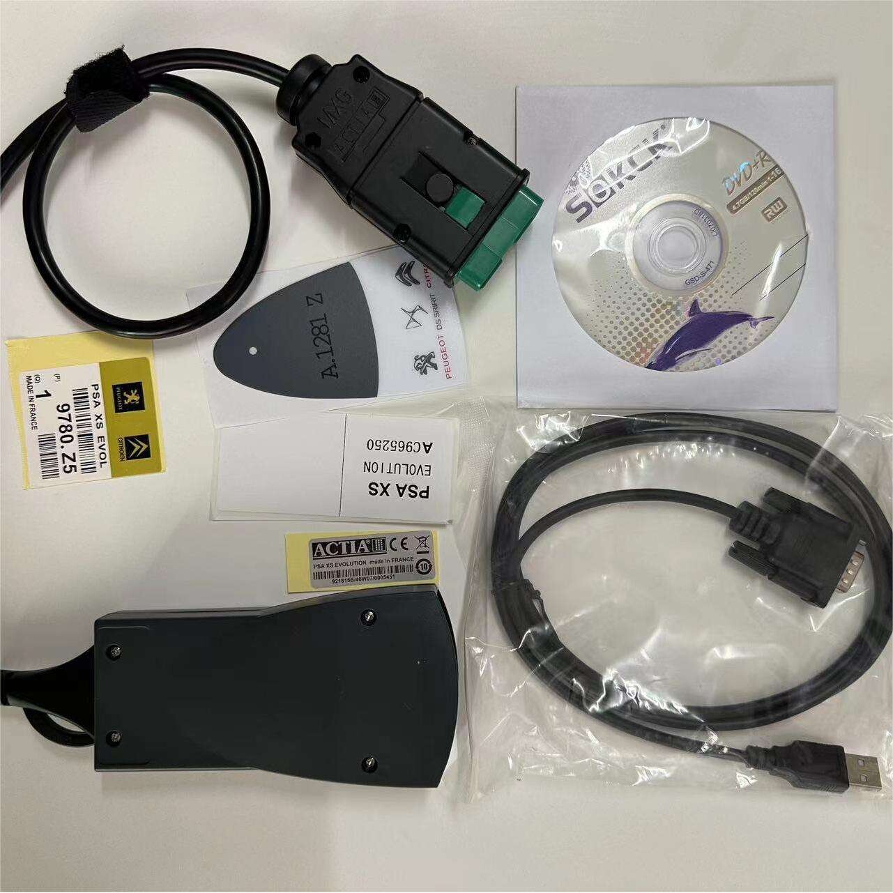 跨境LEXIA3 PP2000 LEXIA3 DIAG BOX V9.15 安装版CitroenPeugeot