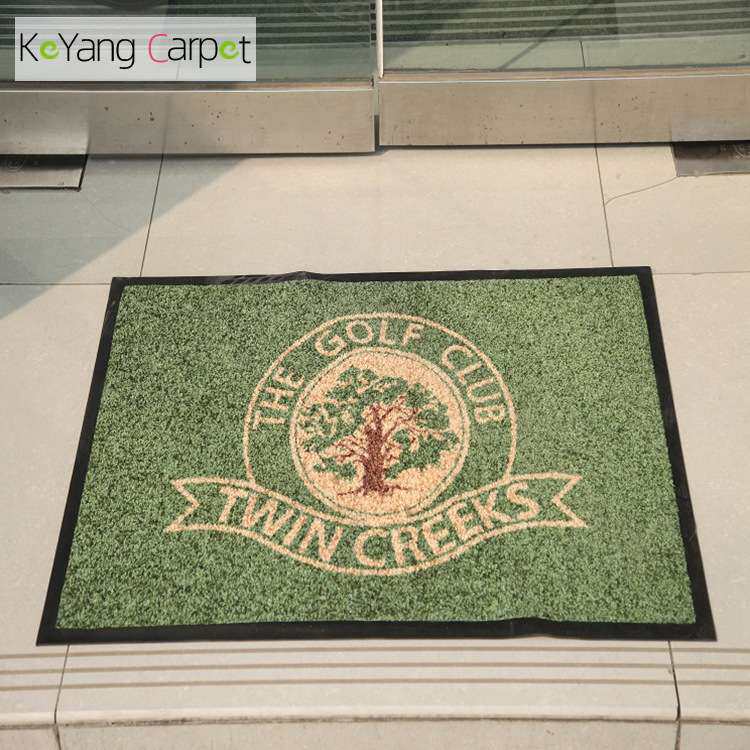 科洋尼龙印花橡胶地毯 酒店商场办公广告地垫Logo Door Mat