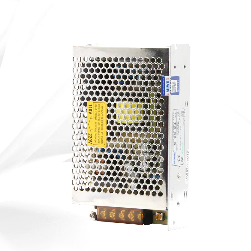 高品质MIWE开关电源 S-60系列 60W 12VM 24V 稳压工控直流电源