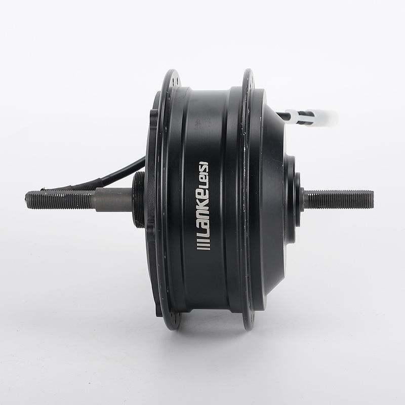 0QH-DH-500W山自行D车改装电机 QH-H-500无刷直流U轮毂地辐5条碟