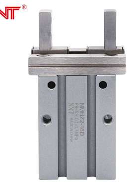 NNT直销单行程气缸夹子 平行开闭型气爪MHZ2 机械手气缸气动手指