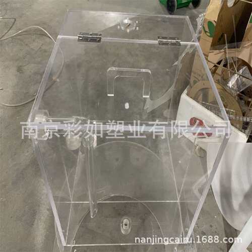 有机玻璃透明水封槽水封装置亚克力管水封水处理透明观察视窗
