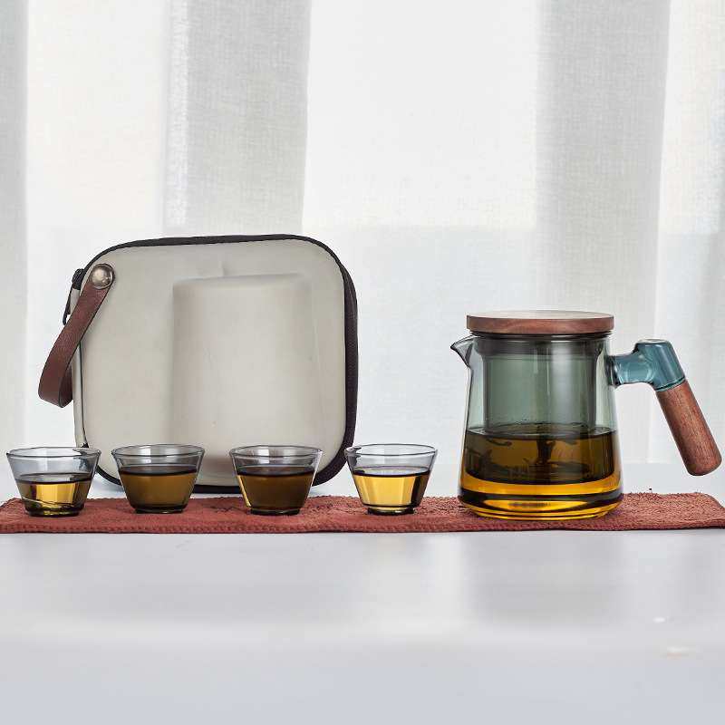 加厚高硼硅玻璃旅行套装便携式户外功夫泡茶壶快客杯一壶四杯套装,玩具/童车/益智/积木/模型,遥控车升级件/零配件,淘宝优惠券,粉丝福利购,淘宝优惠卷