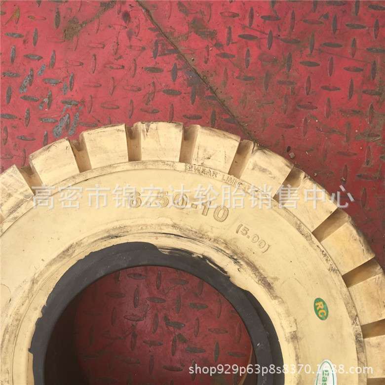 叉车白色轮胎 6.50-10 28*9-15 实心叉车轮胎现货销售